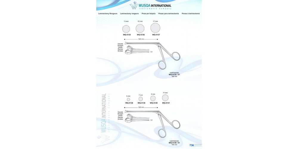 Laminectomy Rongeurs 